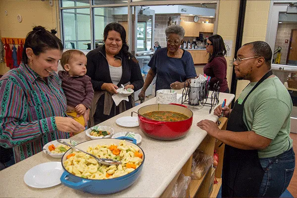 Sampson Teaching Kitchen Soup Class