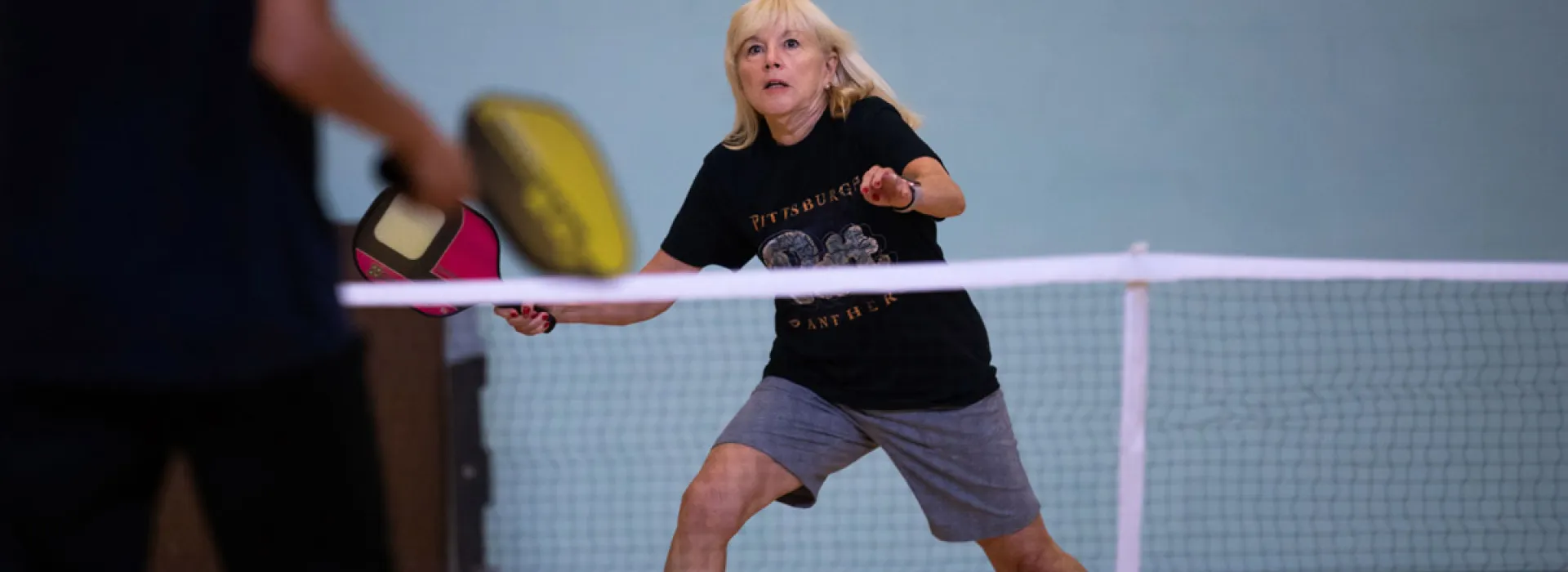 seniors playing pickleball at YMCA Pittsburgh